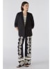Oui Blazer in Schwarz