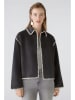 Oui Übergangsjacke in Anthrazit