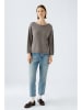 Oui Pullover in Taupe