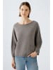Oui Pullover in Taupe