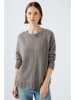 Oui Pullover in Taupe
