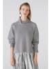 Oui Pullover in Grau