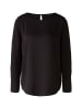 Oui Bluse in Schwarz