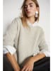 Oui Pullover in Grau