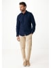 Mexx Blouse "Jacob" in donkerblauw