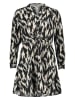 ONLY Kleid in Schwarz/ Beige