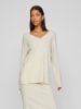 Vila Pullover in Creme