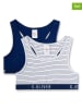 s.Oliver 2-delige set: bustiers donkerblauw/wit