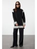 trendyol 2tlg. Outfit in Schwarz/ Grau