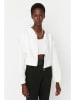 trendyol Bluza w kolorze białym