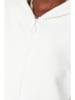 trendyol Sweatjacke in Weiß