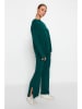 trendyol 2-delige outfit donkergroen