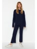 trendyol 2-delige outfit donkerblauw