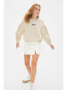trendyol Sweatshirt in Beige