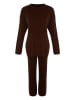 trendyol 2tlg. Outfit in Braun