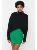 trendyol Rollkragenpullover in Schwarz