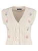 trendyol Gebreide gilet crème