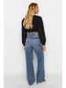 trendyol Spijkerbroek - comfort fit - blauw