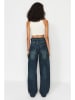trendyol Jeans - Comfort Fit - in Dunkelblau