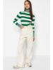 trendyol Coltrui groen/wit