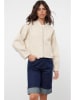 trendyol Bomberjacke in Creme