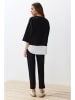 trendyol 2tlg. Outfit in Schwarz/ Weiß