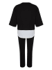 trendyol 2tlg. Outfit in Schwarz/ Weiß