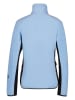 rukka Fleecepullover "Peltoniemi" in Hellblau/ Schwarz