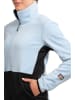 rukka Fleecepullover "Peltoniemi" in Hellblau/ Schwarz