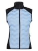 rukka Hybride bodywarmer "Merjala" lichtblauw/zwart