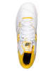 New Balance Skórzane sneakersy "BB650RCG" w kolorze biało-żółtym