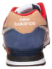 New Balance Sneakers in Beige/ Dunkelblau/ Rot
