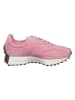 New Balance Leder-Sneakers "327" in Rosa