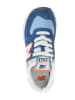 New Balance Leren sneakers blauw/beige/oranje