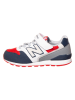 New Balance Sneakers in Weiß/ Dunkelblau/ Rot
