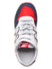 New Balance Sneakers in Weiß/ Dunkelblau/ Rot