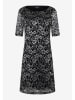 More & More Kleid in Schwarz/ Grau