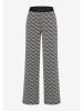 More & More Hose in Schwarz/ Creme