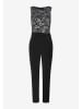 More & More Jumpsuit zwart/grijs
