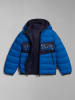 Napapijri Omkeerbare doorgestikte jas blauw/donkerblauw