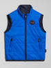 Napapijri Omkeerbare doorgestikte bodywarmer blauw/donkerblauw