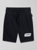Napapijri Sweatshorts in Schwarz