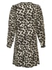 MOSS COPENHAGEN Kleid "Ottelie" in Schwarz/ Creme