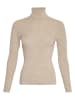 MOSS COPENHAGEN Wollrollkragenpullover "Rigmor" in Beige