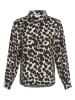 MOSS COPENHAGEN Bluse "Ottelie" in Schwarz/ Creme