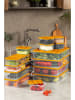 Violeta Home 18-delige set: vershouddozen geel
