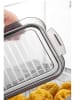 Violeta Home 3-delige set: vershouddozen antraciet - 4 l