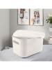 Violeta Home Opbergmand wit - (B)25 x (H)17 x (D)15 cm
