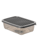 Violeta Home 3er-Set: Frischhaltedosen in Anthrazit