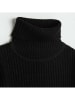 COOL CLUB Rollkragenpullover in Schwarz